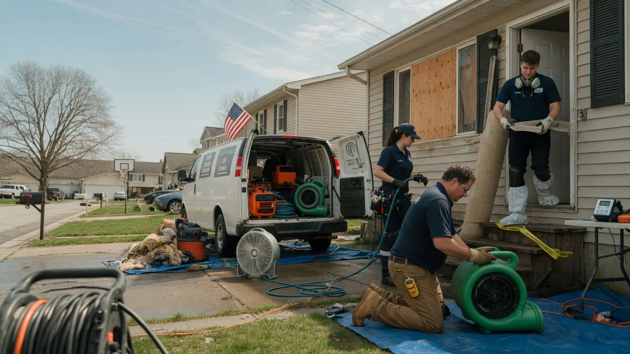 Water Damage Restoration in Sunbright, TN near me